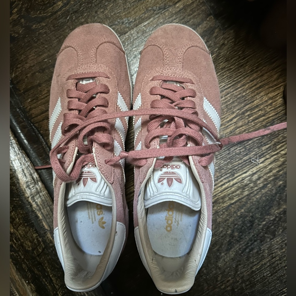 Pink Adidas Gazelle
